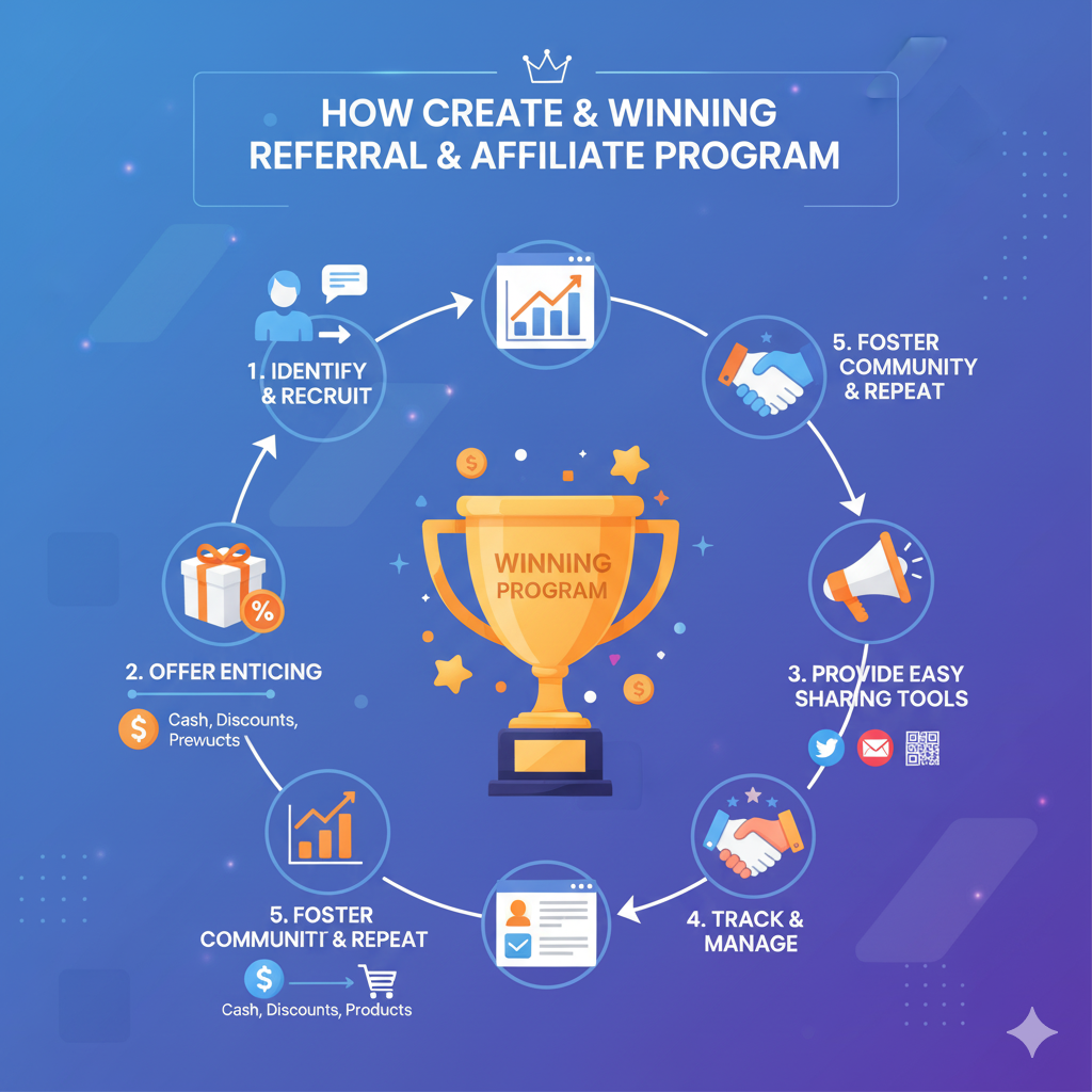 Wie man ein erfolgreiches Empfehlungs- und Partnerprogramm aufbaut