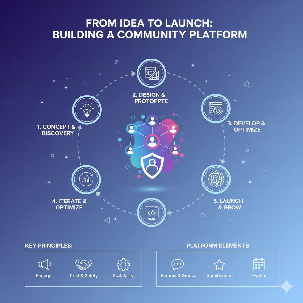 Von der Idee bis zum Start: Aufbau einer Community-Plattform