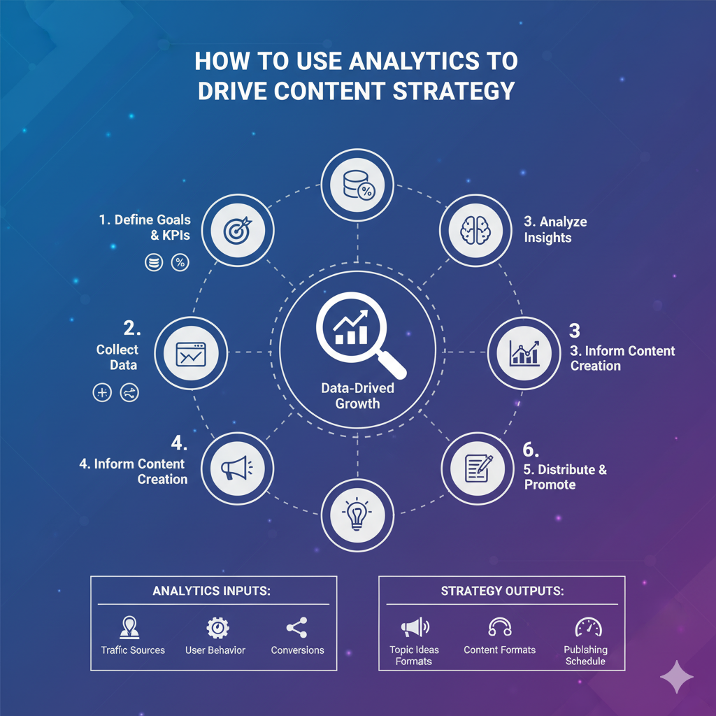 Wie man Analytics nutzt, um die Content-Strategie voranzutreiben