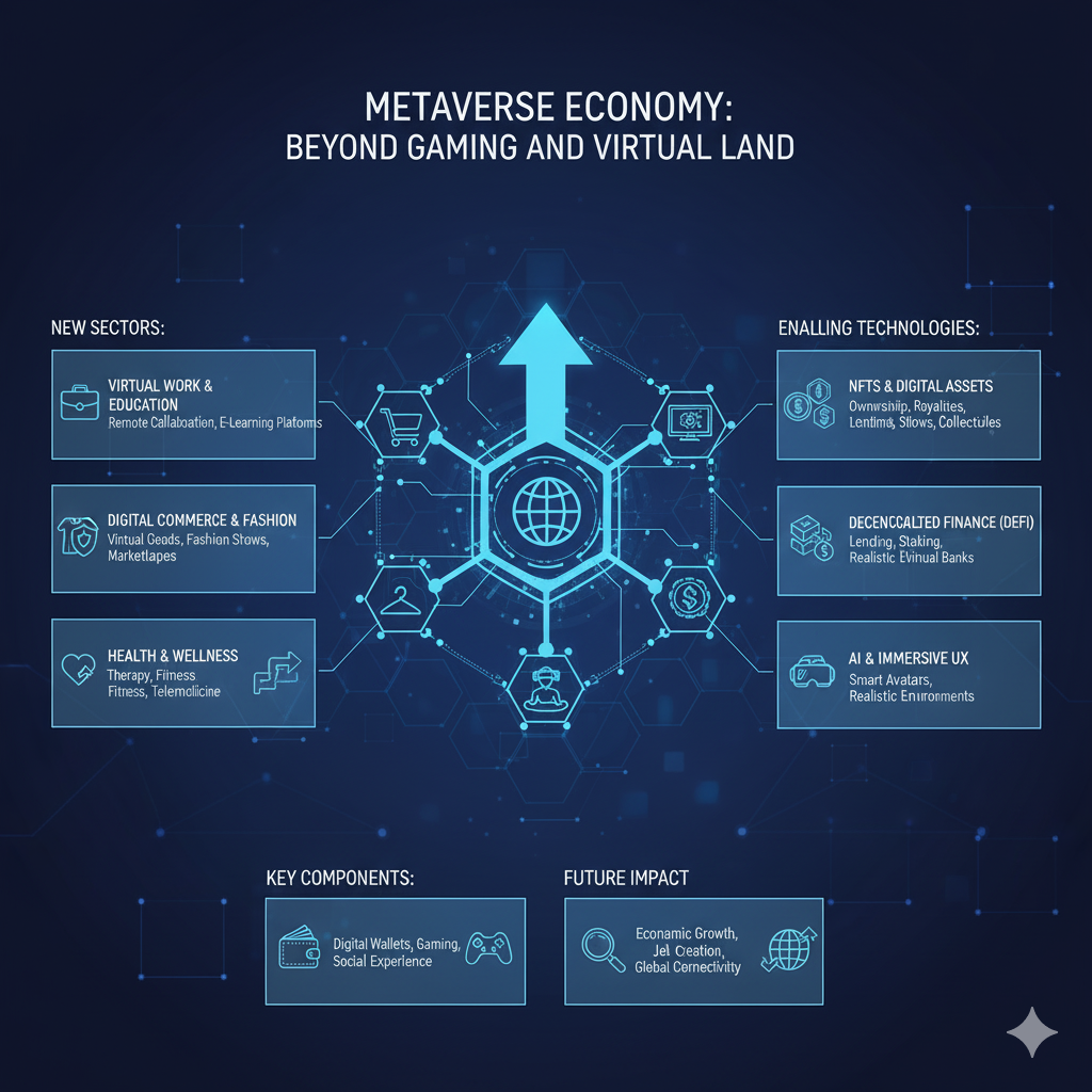 Metaverse-Wirtschaft: Mehr als nur Gaming und virtuelles Land